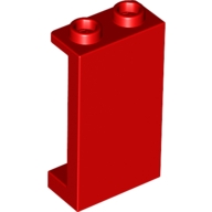 Lego panel, zeď 1x2x3, červená (4655549, 6249891)